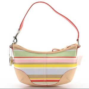 Coach Soho Striped Demi Bag FS1817
with Tag